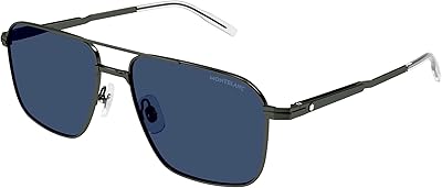 MB0278S Ruthenium/Blue 56/16/145 Men's sunglasses.. You choose it, we deliver it — DIAYTAR Nigeria makes shopping easy.