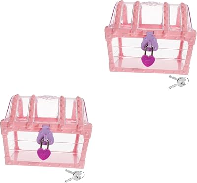 ORVOF children's storage box, 2 -piece pink plastic storage box.. Easy checkout, quick delivery — shop now on DIAYTAR Nigeria.