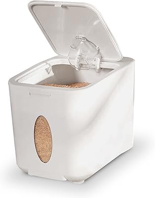 Ocuz 10 kg hermetic food storage container with lid, spoon and BPA -free materials - perfect for storage of rice, cereals, dry foods and animal food.. Whether you're in Lagos, Abuja, or anywhere in between, DIAYTAR Nigeria ensures your online shopping experience is smooth, affordable, and fast.