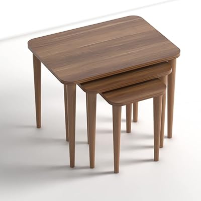 Set of leto leto leto leto coffee table for living room, home office, stackable extra table with contemporary design to receive and sleep table with wooden feet, phone table - drowning.. DIAYTAR NIGERIA: Your affordable shopping destination with thousands of products delivered in days.