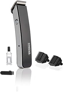 Rechargeable wireless beard mower for men Nova NHT-1045 (black).. Shop with intention at DIAYTAR NIGERIA, offering thousands of products at budget-friendly prices.
