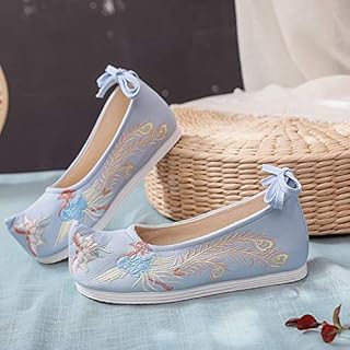 Flat shoes embroidered with canvas for women, traditional chinese shoes hanfu for women, Chinese wedding shoes, Chinese oriental style, as image, 39.. Discover endless shopping possibilities at DIAYTAR NIGERIA, with budget-friendly prices and reliable delivery.