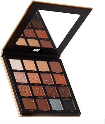 Beauty bay nude gift set of eyeshadows 16 -room eyeshadows - Makeup beauty products - Vegan gifts for women - Peta certified without cruelty - Mat - Fishing, Nude, Beige, Rosé, Rose and more.. DIAYTAR NIGERIA: Connecting Nigerians with affordable products through our expansive e-commerce platform.