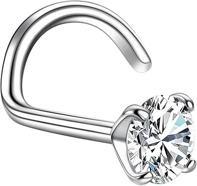 Golden nose ring real 14 carat zamass, 3mm solid nose ring, nose ring, drilling jewelry.. DIAYTAR NIGERIA: Creating access to affordable products for every Nigerian with our swift delivery service.