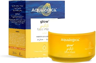 Aqualogica Glow + Gelato Face Pack to lighten the skin, unify the complexion and reduce brown spots, with papaya and vitamin C - 100 g.. More than a store — DIAYTAR Nigeria is your shopping partner.