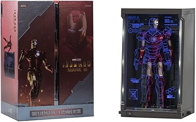 GT Lands figurine 10th anniversary 1/10 Iron Man MK3 with Armor Hall 7 "1908.. Discover the convenience of DIAYTAR NIGERIA's vast e-commerce platform with delivery in just 5-8 days.