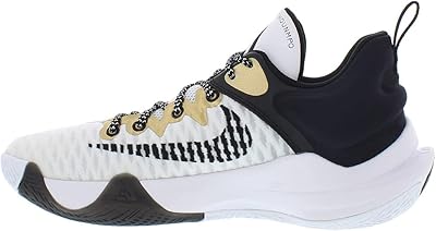 Immortality nike giannis shoes for men white/metallic and black gold (CZ4099 100), white/metallic and black gold.. Your trusted shopping partner, DIAYTAR NIGERIA offers extensive selection with quick delivery options.