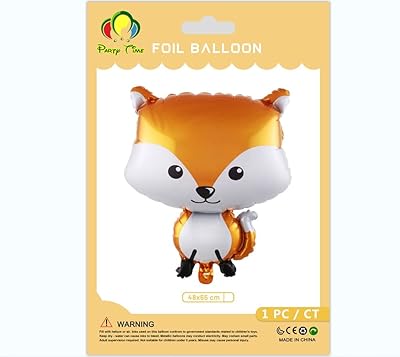 Party Time - 1 aluminum ball with jungle animals, mylar balloons for birthday party, baby shower (48 x 65 cm).. Your digital marketplace solution, DIAYTAR NIGERIA delivers quality and value within the week.