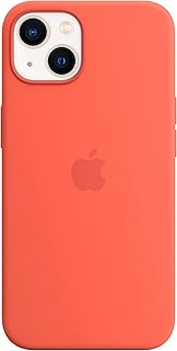 Apple silicone shell with Magsafe technology (for iPhone 13) - Nectarine.. DIAYTAR NIGERIA: Your trusted e-commerce partner with extensive product choices and affordable delivery.