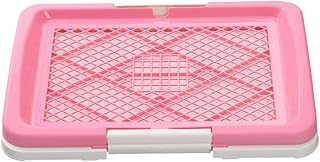Jenny dog ​​litter tray: cell litter tray for domestic puppies, dog carpets, puppies and rabbits (pink).. Shop local, shop fast — DIAYTAR Nigeria delivers across the country.
