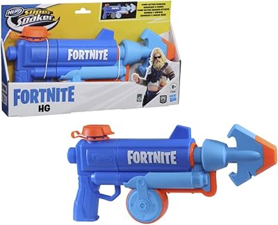 Nerf Super Soccer Fortnite HG Water Blaster - Dipping pump for outdoor summer water games - for adolescents and adults, Multicolor, F2560.. Order now, relax later — DIAYTAR Nigeria ships in 5 to 8 days.