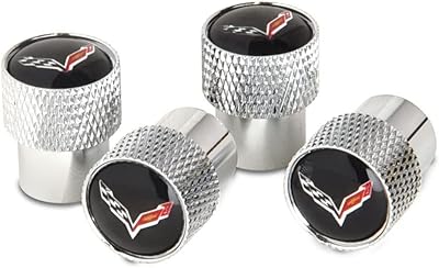 Aluminum valve plugs for Corvette C7 from the west coast with crossed flags (hollow).. Affordable convenience is here — shop DIAYTAR Nigeria today.
