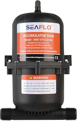 Seaflo pressure accumulation tank 0.75/1.0 liters.. DIAYTAR NIGERIA: Where shopping is easy, prices are low, and delivery is just days away.