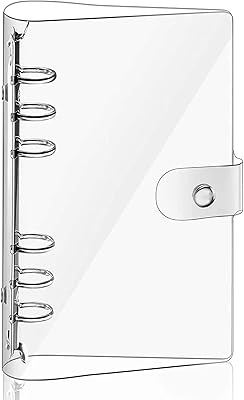 Transparent A5 cover, flexible 6-hole rechargeable PVC paper cover with school button for school, house and office.. Shop from our extensive catalog at DIAYTAR NIGERIA and enjoy doorstep delivery in just 5-8 days.