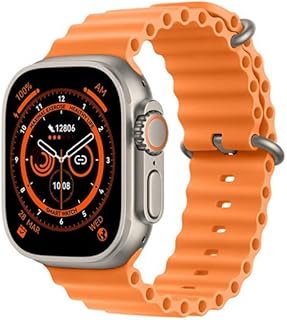 Intelligent watch NFC T800 Ultra Series 8 2023 for men and women, Bluetooth, water resistant, wireless loading, fitness bracelet (pink).. Skip the traffic, shop online — DIAYTAR Nigeria brings it to you.