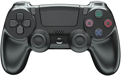 Amerteer wireless joystick for ps4 controller, Bluetooth distance joystick compatible with PS4/pro/slim, with 6 -axis motion sensor.. Explore limitless products on DIAYTAR Nigeria — at the lowest prices.