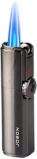 Triple jet cigarette lighter rechargeable jet with rechargeable butane gas with piercing lighter (fuel not included), vacation gift, black.. DIAYTAR NIGERIA: Where shopping is affordable, selection is vast, and delivery is always reliable.