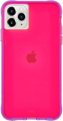 Kissmate - NEON Rigid shell for iPhone 11 Pro, 5.8 inch, in pink/purple.. DIAYTAR NIGERIA: Where affordability meets variety in Nigeria's most comprehensive online marketplace.