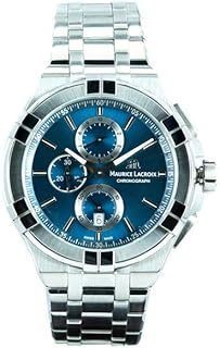 Men's watch Maurice Lacroix AI1018-SS002-430-1 Swiss analog quartz watch, silver, quartz watch, chronograph, silver, quartz watch, chronograph.. Get top brands at bottom prices, only on DIAYTAR Nigeria.