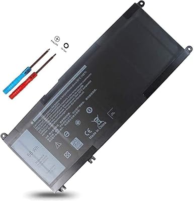 Laptop replacement battery Dell Inspiron 17 7000 7778 7779 7786 7773 15 7577, G3 3579 3779 G5 5587 G7 7588, latitude 13 3380 14 3490 14 14 3490 13 13 35 35 9 35 0 3580 PVHT1 P30E 99NF2 7573 2 081PF3).. Experience retail satisfaction with DIAYTAR NIGERIA's comprehensive platform and prompt shipping service.