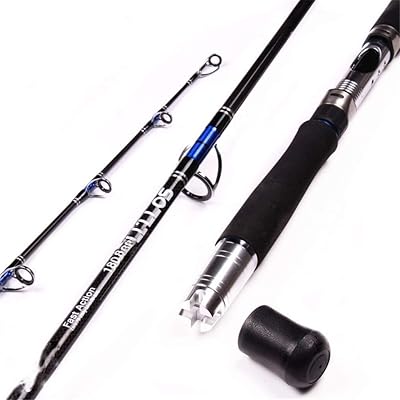 Zeker rotating rod at 3 sections, 1.8 m rotary fishing rod for salt water boat (color: blue).. DIAYTAR NIGERIA makes online shopping accessible with our comprehensive platform and prompt delivery service.