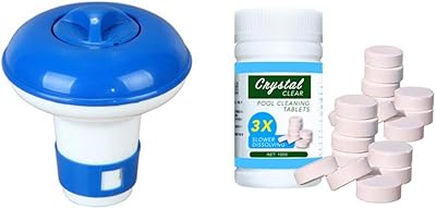 Morelian swimming pool cleaning float with purification tablets Kit chlorine distributor for swimming pool 100 g.. Your digital shopping ally, DIAYTAR NIGERIA offers extensive selection with budget-friendly delivery.