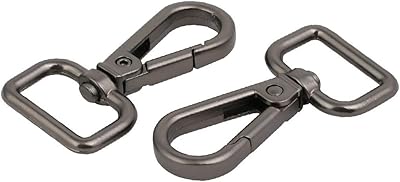 New clip with swivel lobster in 3/4 "zinc alloy - gray, 2 pieces ( - 3/4" D ring - Pivoting eye - fairshallows -fairshloss- oselserhaken grau 2st.. Experience the power of choice with DIAYTAR NIGERIA's extensive catalog delivered within the week.