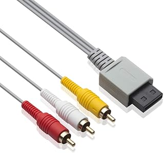 AV Composite IWINNER 3 RCA CABLE MAIN PLACE PLACE 480P PLAINE COMPATIBLE with the HD Nintendo Wii/Wii UTV (6 feet) monitor (6 feet).. Shop from our extensive catalog at DIAYTAR NIGERIA and enjoy doorstep delivery in just 5-8 days.