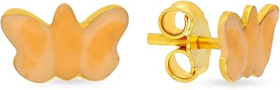 Malabar - 22 carat pure gold earring (916) - EG9031005_Y, gold 22 carats.. Shop smarter, not harder with DIAYTAR NIGERIA - thousands of products at your fingertips with affordable delivery.