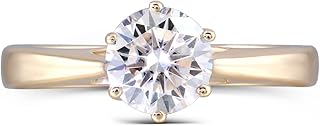 Yellow gold engagement ring 10 carat g-h-i color 24.. Shop without limits at DIAYTAR NIGERIA and receive your purchases at budget prices within the week.