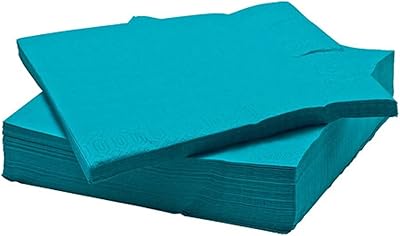 Kia Fantastic, Turquoise paper tissues (package of 100).. Affordable choices, delivered fast — that's the DIAYTAR Nigeria promise.