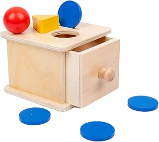 Deposit box with 3 sharp objects Adena Montessori - Form of coin, triangle) for 12 to 18 months.. Experience the future of online shopping with DIAYTAR NIGERIA's extensive product range and competitive pricing.