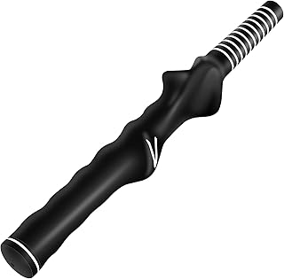 Golf Club Grip, Makentech Golf Swing Training Gip, Auxiliary teaching tools for left and right (black).. DIAYTAR NIGERIA brings the marketplace to your home with budget-friendly prices and nationwide delivery.