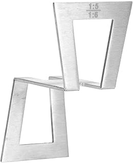 Z-shaped spat marker in the shape of Z, mortise gauge guidance tool and right corner tenon, wooden stainless steel wooden template, size 1: 5-1: 6 and 1: 7-1: 8.. Shop across categories at DIAYTAR NIGERIA with the confidence of affordable prices and delivery within 8 days.