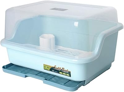 Kitchen drainer, medium -sized dishwashing drainer and drainer with cover, multifunctional cutlery organizer, for kitchen, living room, dining room, etc... Experience the DIAYTAR difference with our vast product selection and delivery within 5-8 days.