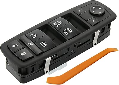 Zaposts Main electric window switch compatible with Jeep Grand Cherokee 2011 2012 2013 2014. Dodge Durango. Driver side switches on the left.. DIAYTAR Nigeria combines variety, affordability, and speed — making your online shopping experience not only enjoyable but also cost-effective.