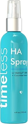 Timeless hyaluronic acid spray, anti-aging moisturizer all-in-one matrix 3000 with cucumber extract 4 oz/120 ml.. DIAYTAR NIGERIA: The marketplace that brings affordable products to every Nigerian home in under 8 days.