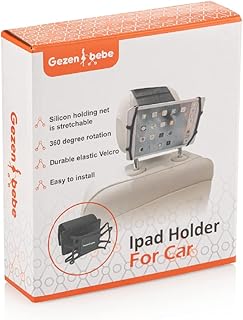 Gizin Baby Backseat iPad Holder for children, tablet support for headrest, adapted to most children's car seats, universal accessories, adjustable and durable, black.. DIAYTAR NIGERIA brings the marketplace to every Nigerian home with affordable prices and quick delivery.