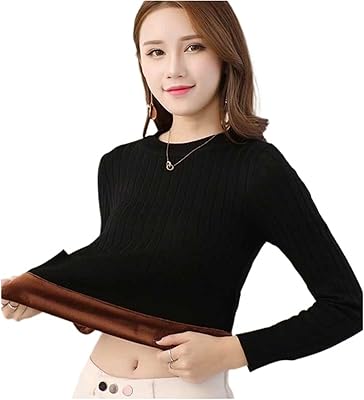 Homomo wintersweatersforwomen thick velvet sweater women fall winter relaxed black lined with lined sweater (color: hortel, size: m).. DIAYTAR NIGERIA: Where every shopping need is fulfilled with affordable prices and nationwide shipping.