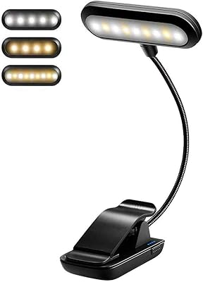 Bed reading lamp, rechargeable reading lamp with 9 LEDs, eye protection book reading lamp with children's pliers, book lovers, travelers (black).. Discover the joy of online shopping with DIAYTAR NIGERIA's budget-friendly prices and reliable shipping.