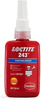 Average Henkel Original Loctite Henkel oil (original edition, 243 x 50 ml).. DIAYTAR NIGERIA: Putting quality products within reach of every Nigerian through our affordable marketplace.