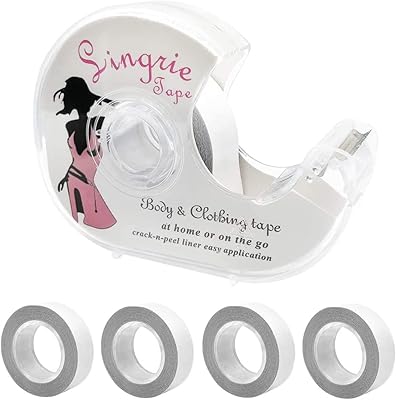 Double -sided adhesive tape for clothing ribbon in solid lingerie and trendy transparent fabric fabric.. Shop smart, shop DIAYTAR — Nigeria’s trusted e-commerce site.