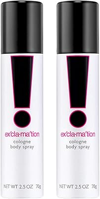 Body spray for women exclamation B&W 75 ml, pack of 2, 2.5 fl oz.. For everyday items and more, trust DIAYTAR Nigeria.