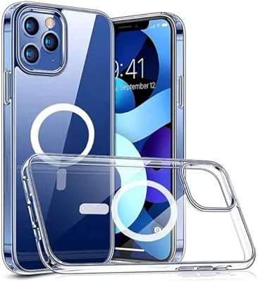 Magnetic Magnetic Magnetic Celet in Ultra -Fine Transparent Acrylic and Shock Resistant for iPhone 14 Pro Max with Easy Support for Wireless Loading.. Everything you need is on DIAYTAR Nigeria — just a click away.