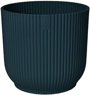 Round Fold Decor Vibes Recycled Material Interior Garden Balcony Window Support Plant Support Flower Organizer Pot, Blue (16 cm).. Your digital shopping ally, DIAYTAR NIGERIA offers extensive selection with budget-friendly delivery.