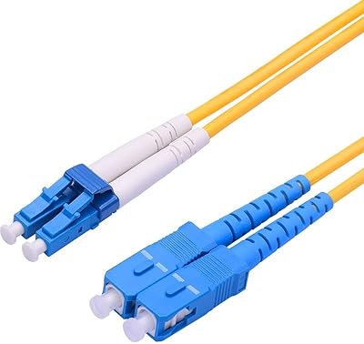 Double 9/125 Decurve® Optical Optical Connection cable (LC-SC, 15 m).. DIAYTAR NIGERIA: Where shopping meets satisfaction with affordable prices and reliable 5-8 day shipping.