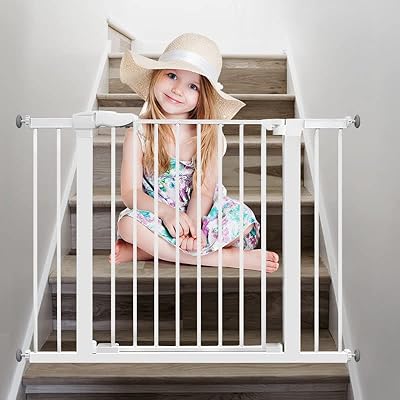 Extra -wide safety barrier for Baby Barrier with automatic closing.. DIAYTAR NIGERIA: Connecting Nigerians with their needs through our affordable and diverse marketplace.
