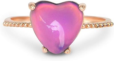 Simple Crystal Ring Color Pink Gold in the shape of a heart Adjustable size for women.. Discover endless shopping possibilities at DIAYTAR NIGERIA, with budget-friendly prices and reliable delivery.