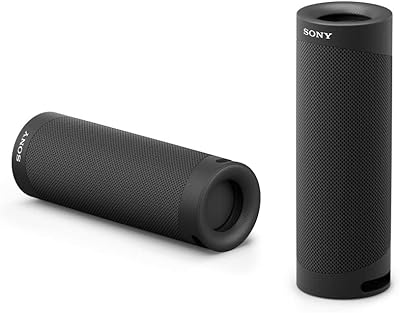 Sony SRS -XB23 - Powerful, durable and waterproof wireless wireless Bluetooth speaker with additional bass - Black.. DIAYTAR NIGERIA brings satisfaction with every purchase through affordable prices and prompt shipping.