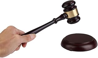 10.4 "wooden mallet, set of office display mallets for lawyers and judges, handle handle and sound block.. Shop with confidence at DIAYTAR NIGERIA, offering thousands of products with budget-friendly shipping.